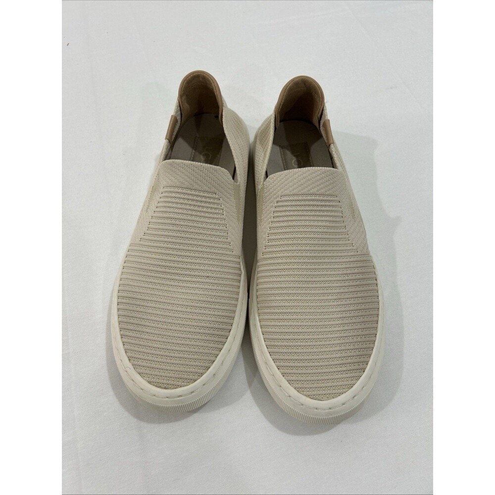 UGG Womens Size 9 Cream Casual Slip-on Shoes